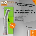 1 Contrángulo Push led Multiplicador 1:5 L Appledental