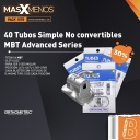 40 Tubos Simples No convertibles MBT Advanced Series Orthometric