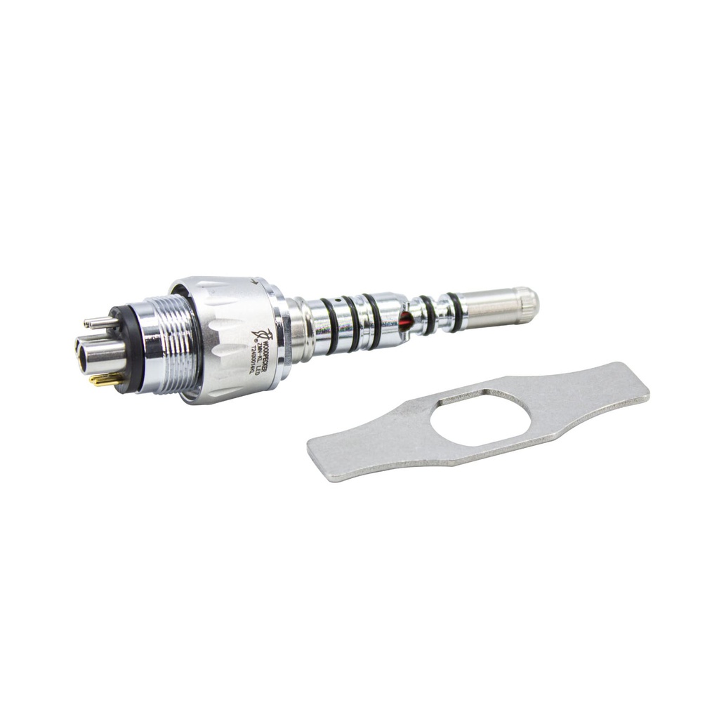 Conector acople rápido para turbina ZMN-KL led tipo Kavo Woodpecker