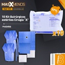 10 Kit Quirúrgicos estériles Cirugía &quot;A&quot; Machtig