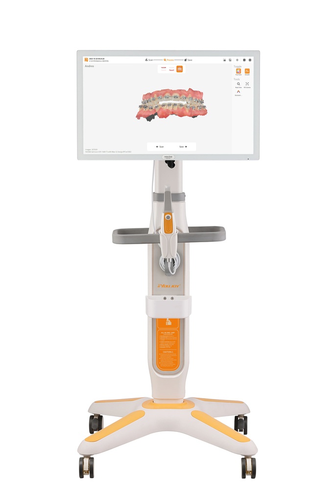 Scanner intraoral All in One + Computador touch + Carro rodante TR-5A Youjoy