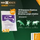 30 Empaques Elasticos Intraorales 1.4 Brazilian jungle elastics Orthometric