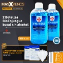 2 Botellas BioEnjuague bucal sin alcohol Xyntrus Brix + Regalo