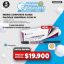1 Jeringa Resina Composite fluida Palfique Universal Flow M Tokuyama
