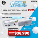1 Jeringa Resina Composite fluida Palfique Omnichroma Flow Tokuyama