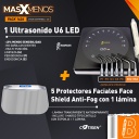 1 Ultrasonido U6 LED Woodpecker + 5 Protectores Faciales con 1 lámina Cotisen