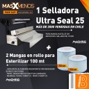 1 Selladora Ultra Seal 25 Machtig + 2 Mangas para Esterilizar Machtig