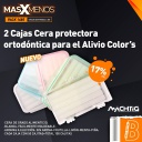 2 Cajas Cera protectora ortodóntica para el Alivio Color´s Machtig