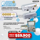 1 Jeringa Resina Composite fluida Palfique Omnichroma Flow Tokuyama + 1 Set de 50 Bandas Matriz preformada con Anillo NiTi D3 tipo U ZT Dental