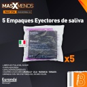 5 Empaques Eyectores de saliva Monoart Euronda
