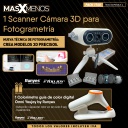 1 Scanner Cámara 3D para Fotogrametría Youjoy by Runyes + Regalo