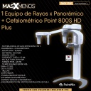 1 Equipo de Rayos x Panorámico + Cefalométrico Point 800S HD Plus Pointnix