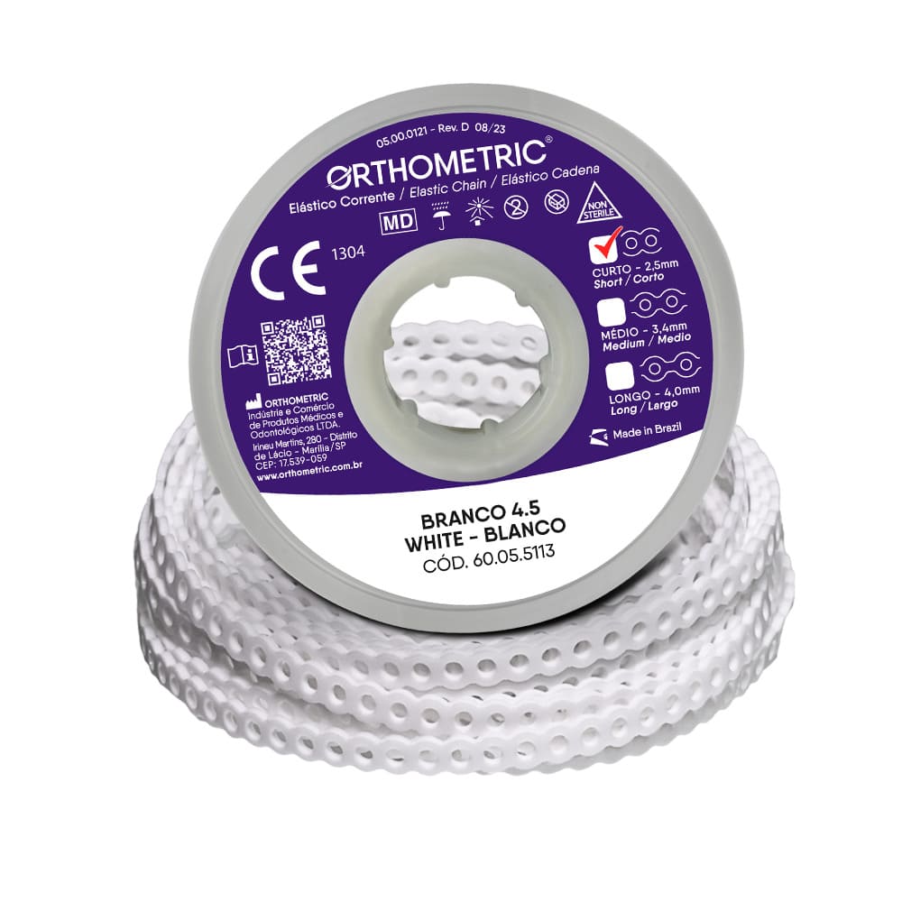 Cadenas Elásticas en rollo &quot;S&quot; 4,5 mt Orthometric