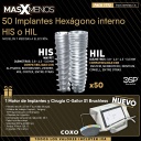 50 Implantes Hexágono interno HIS o HIL DSP + Regalo