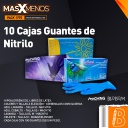 10 Cajas Guantes de Nitrilo Machtig Blossom