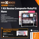 1 Kit Resina Composite RubyFill Nano Incidental + Regalo