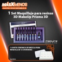1 Set Maquillaje para resinas 3D MakeUp Prizma 3D Makertech Maquira Group + Regalo