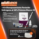 1 Kit Blanqueamiento Peróxido hidrógeno al 38% Potenza Bianco SS PHS + Regalo