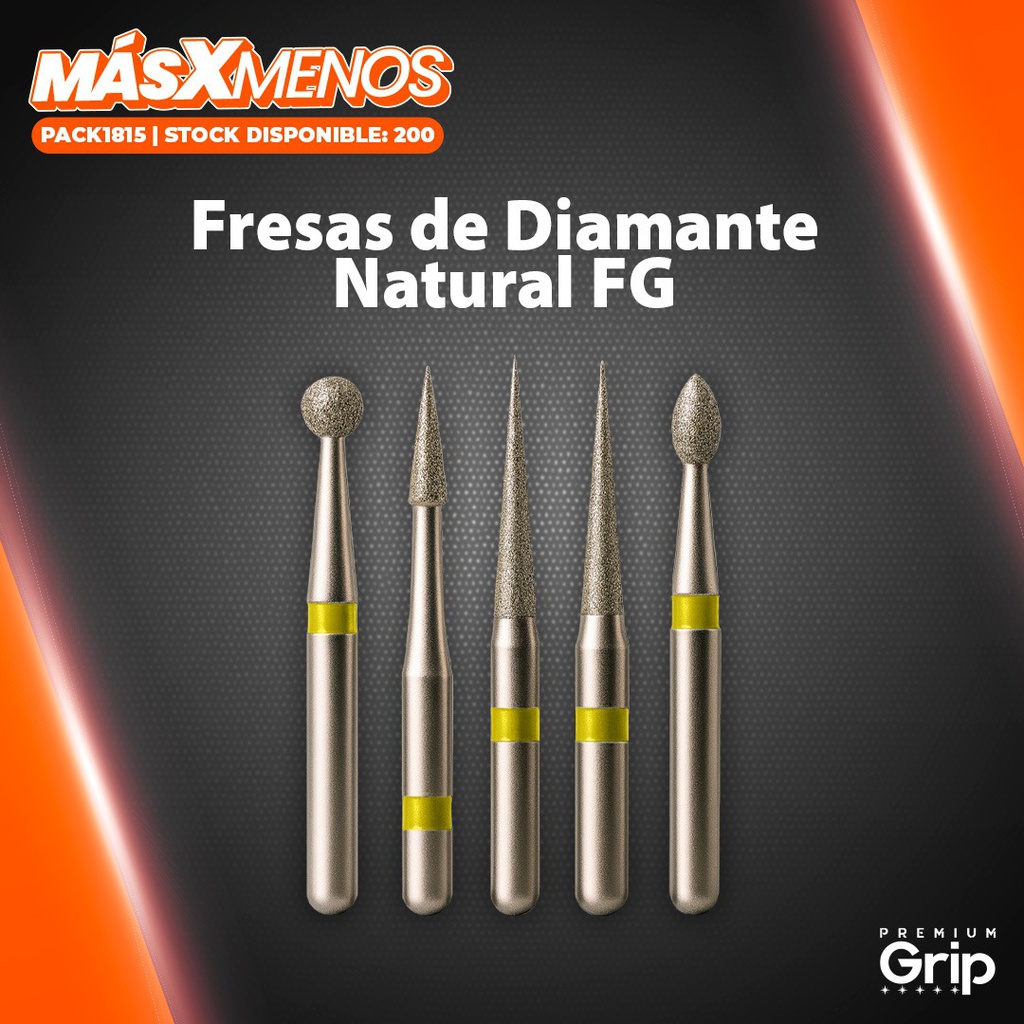 Oferta Fresas de Diamante Natural FG Premium grip