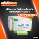2 Cajas Pecheras Servilletas Color´s Premium Pro-Guard II Machtig
