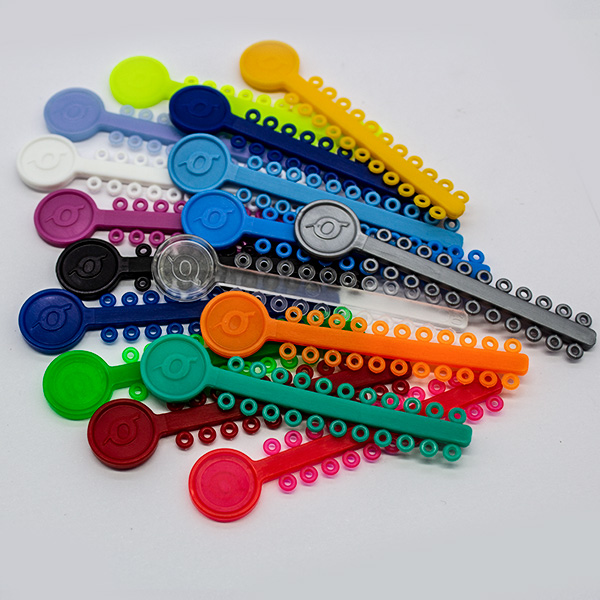 Ligaduras Elasticas en modulos Orthometric