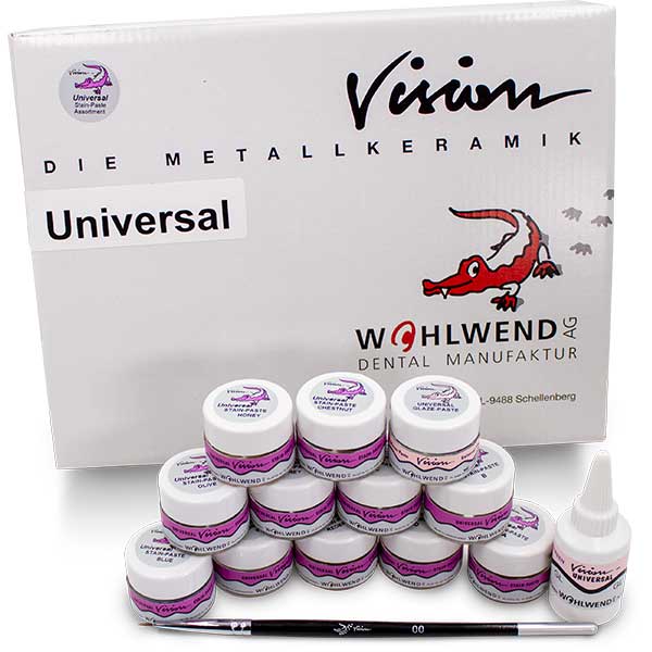 Kit Porcelana Stain Universal Vision Wohlwend
