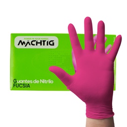 [DES3465FUC] Guantes de Nitrilo Fucsia Machtig