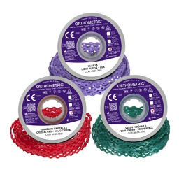 Cadenas Elasticas en rollo &quot;L&quot; 1,5 mt Orthometric