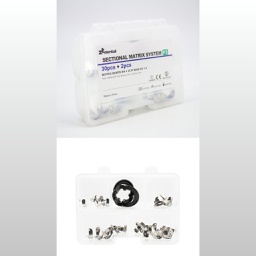 [RES3917] Set de 30 Bandas Matriz preformada con Clamps Peek F3 ZT Dental