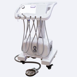 [AIR3975] Carro Modular con Compresor + Tanque + J.triple + Eyector + Terminales Lingchen Machtig