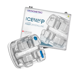 1 Caso Brackets estéticos Poly Zafiro ICeram-P Policristalino Orthometric