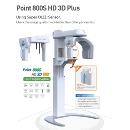 [RAD4105] Equipo de Rayos x Panorámico + Cefalométrico + Tomógrafo Point 800S HD 3D Plus 2 sensores Pointnix