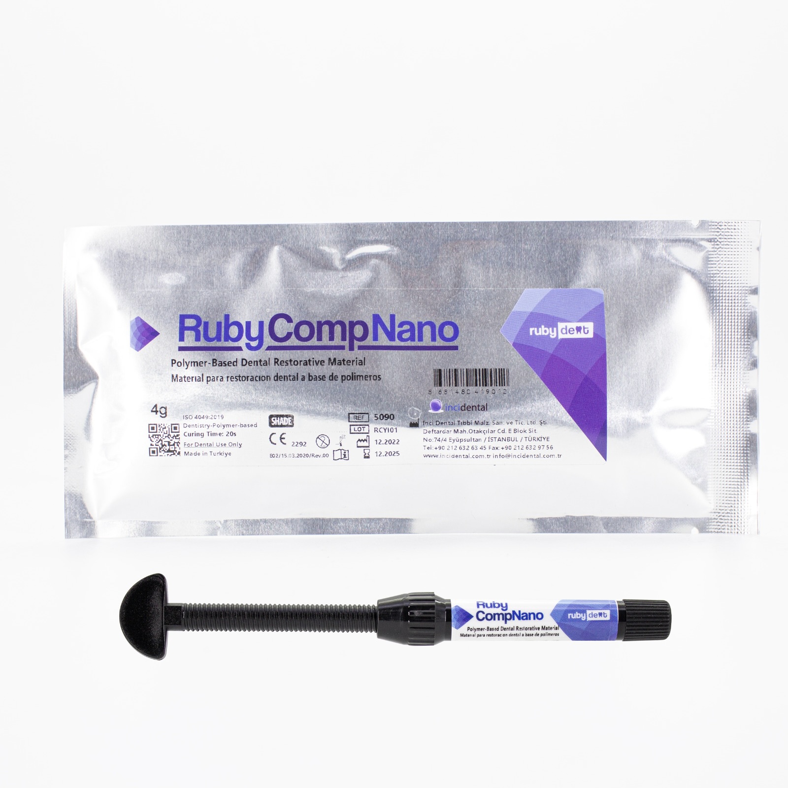 Resina Composite RubyComp Nano Incidental