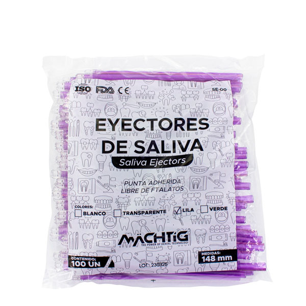 Eyectores de Saliva Color´s Machtig