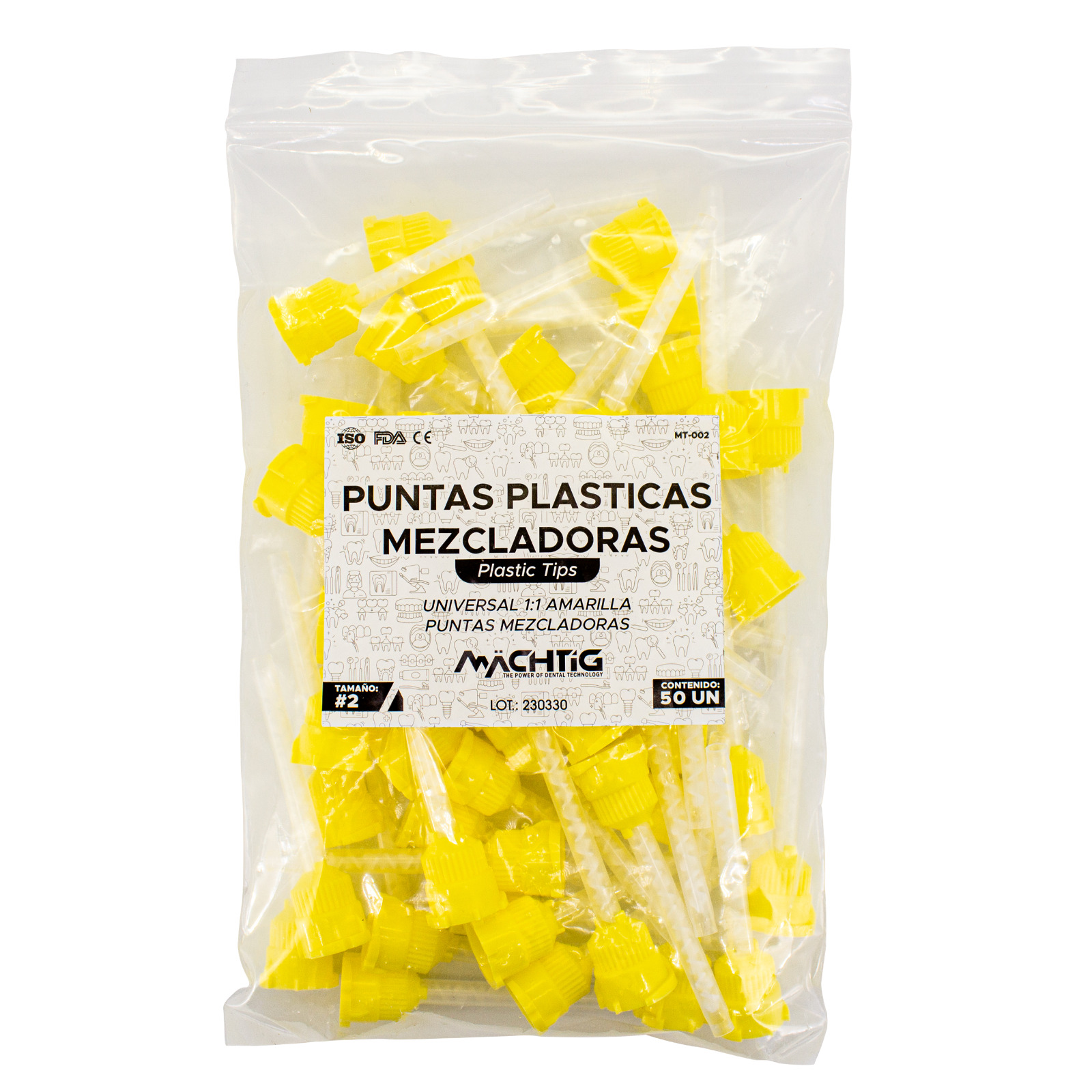 Puntas Mezcladoras para Silicona 1:1 Machtig