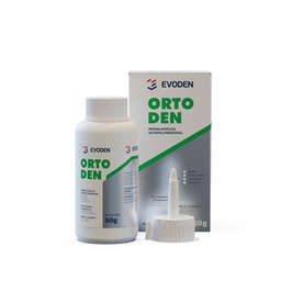 Resina acrílica Autocurado ortodoncia Ortoden 50 gr Evoden