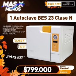 [PACK1259] 1 Autoclave BES 23 Clase N Youjoy