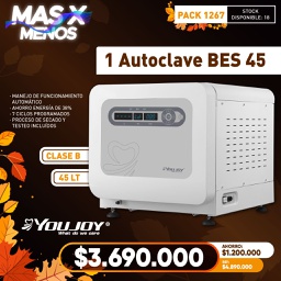 [PACK1267] 1 Autoclave BES 45 Clase B Youjoy