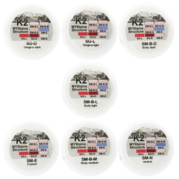 Maquillaje Stain universal colores Estructura K2 MyStains Yeti dental