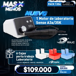 [PACK1354] 1 Motor de laboratorio Sense A3a/35K Renhe + Regalo