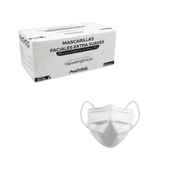[DES4499BLA] Mascarillas faciales 3 capas Extra suaves Machtig