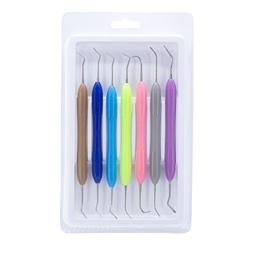 [RES4483] Set de 7 Espátulas para Resina composite alta estética OT11 Premium grip