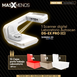 [PACK1582] 1 Scanner digital Laboratorio Autoscan DS-EX PRO (C) Shining 3D + Regalo