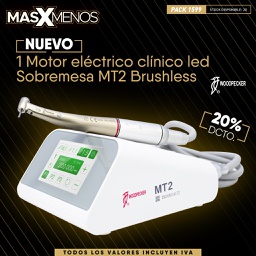 [PACK1599] 1 Motor eléctrico clínico led Sobremesa MT2 Brushless Woodpecker