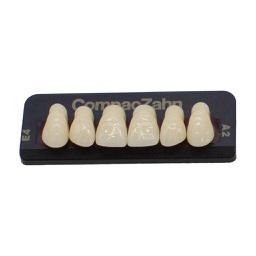 Tableta de Dientes Acrílicos E4 Upper CompacZahn Incidental
