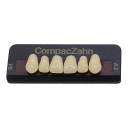 Tableta de Dientes Acrílicos G1 Upper CompacZahn Incidental