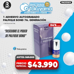 [PACK1613] 1 Adhesivo autograbado Palfique Bond 7a. Generación Tokuyama
