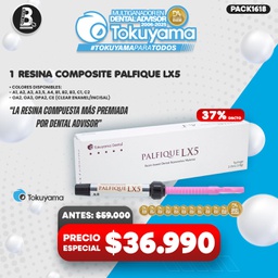 [PACK1618] 1 Jeringa Resina Composite Palfique LX5 Tokuyama