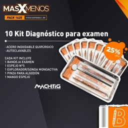 [PACK1625] 10 Kit Diagnóstico para examen Machtig