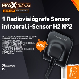 [PACK1727] 1 Radiovisiógrafo Sensor intraoral i-Sensor H2 N°2 Woodpecker